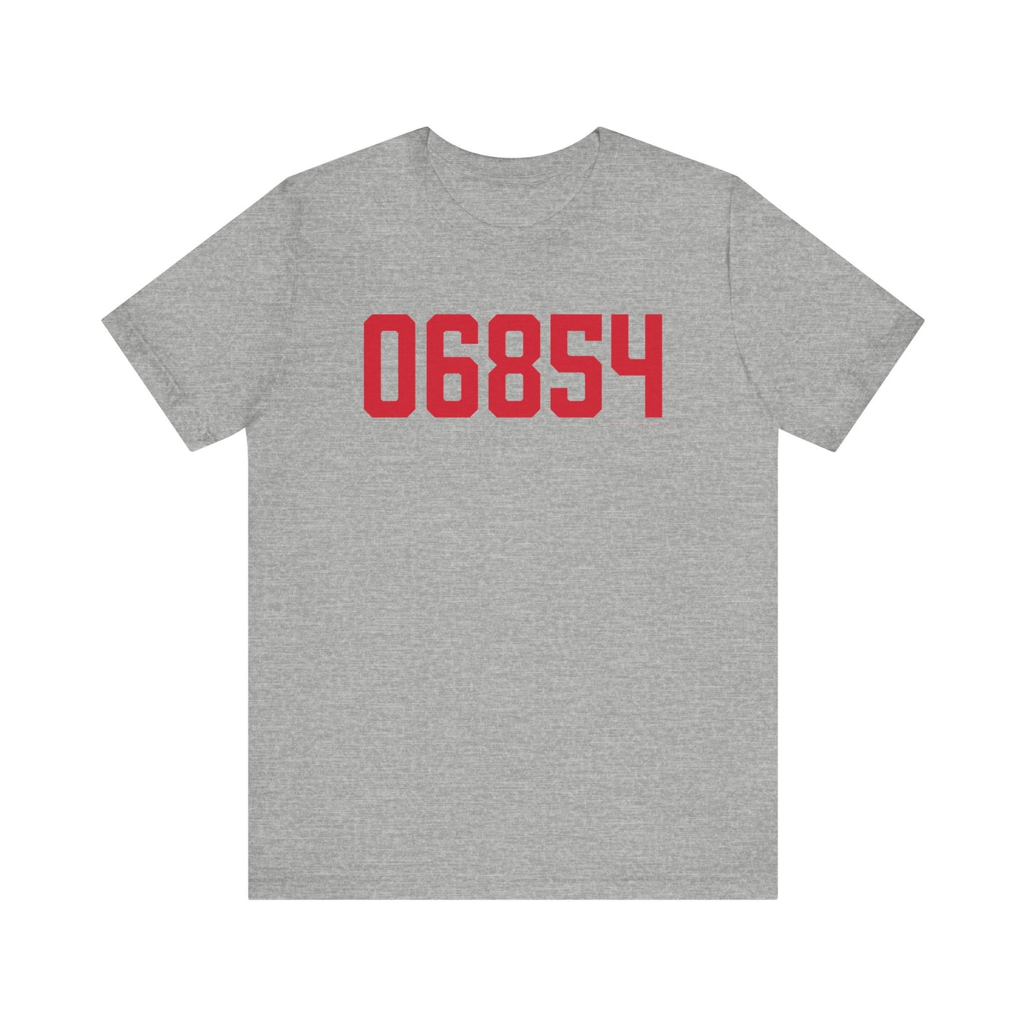 06854 Norwalk Connecticut Zip Code Unisex Jersey Short Sleeve T-Shirt