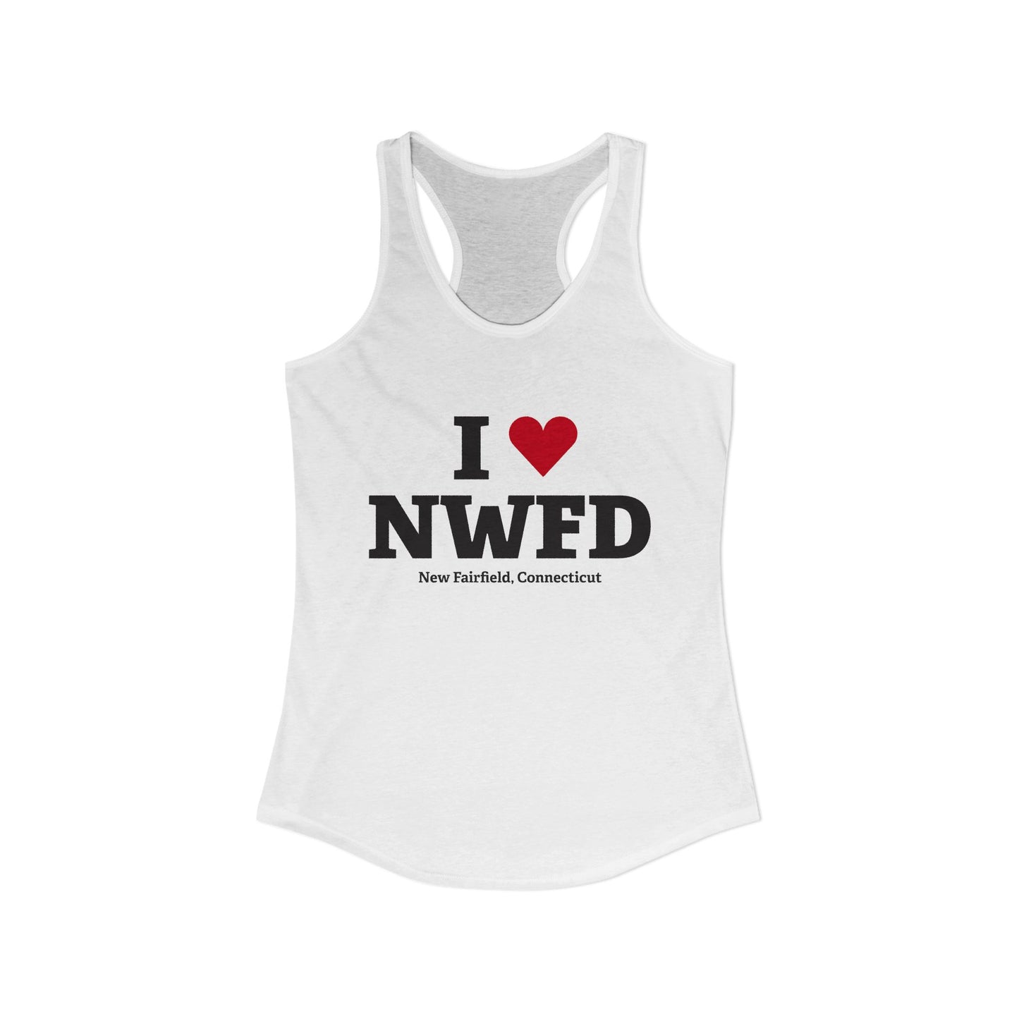 I Heart NWFD Women's Ideal Racerback Tank Top