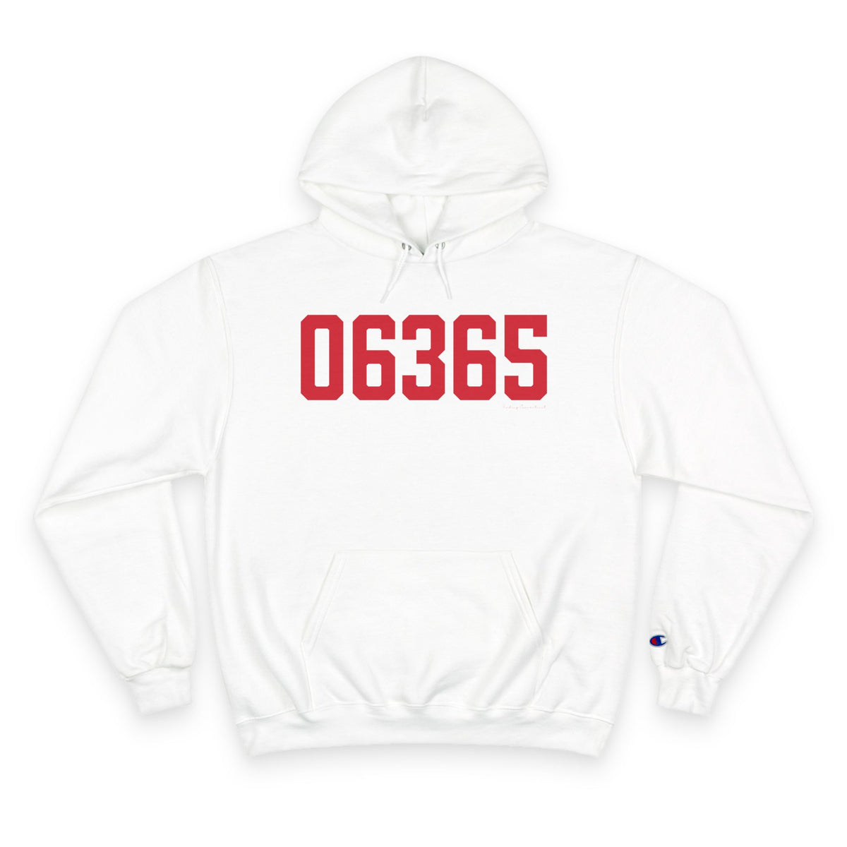 06365 Preston Connecticut Zip Code Champion Hoodie