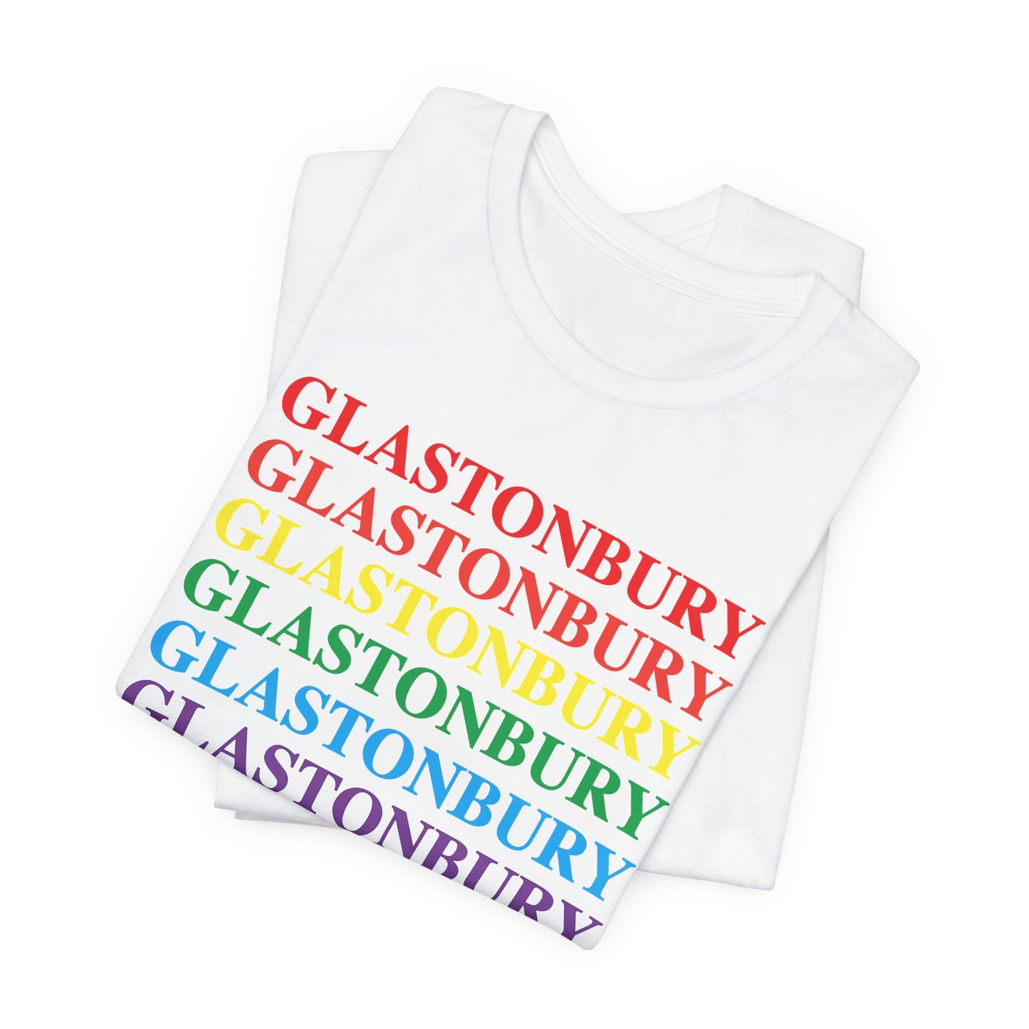 Glastonbury Pride  Unisex Jersey Short Sleeve Tee