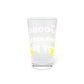 Goose Shows Are My Happy Place - Yellow & Pink Pint Glass, 16oz