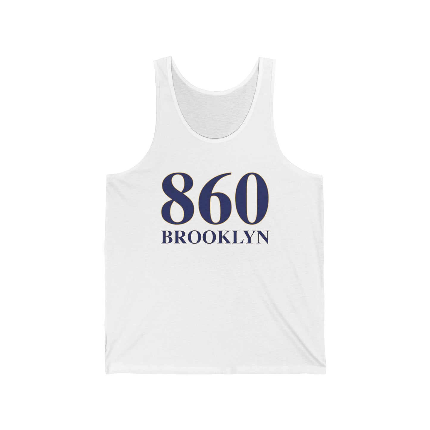 860 Brooklyn Unisex Jersey Tank Top