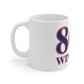 860 Windsor Red, White & Blue Mug 11oz