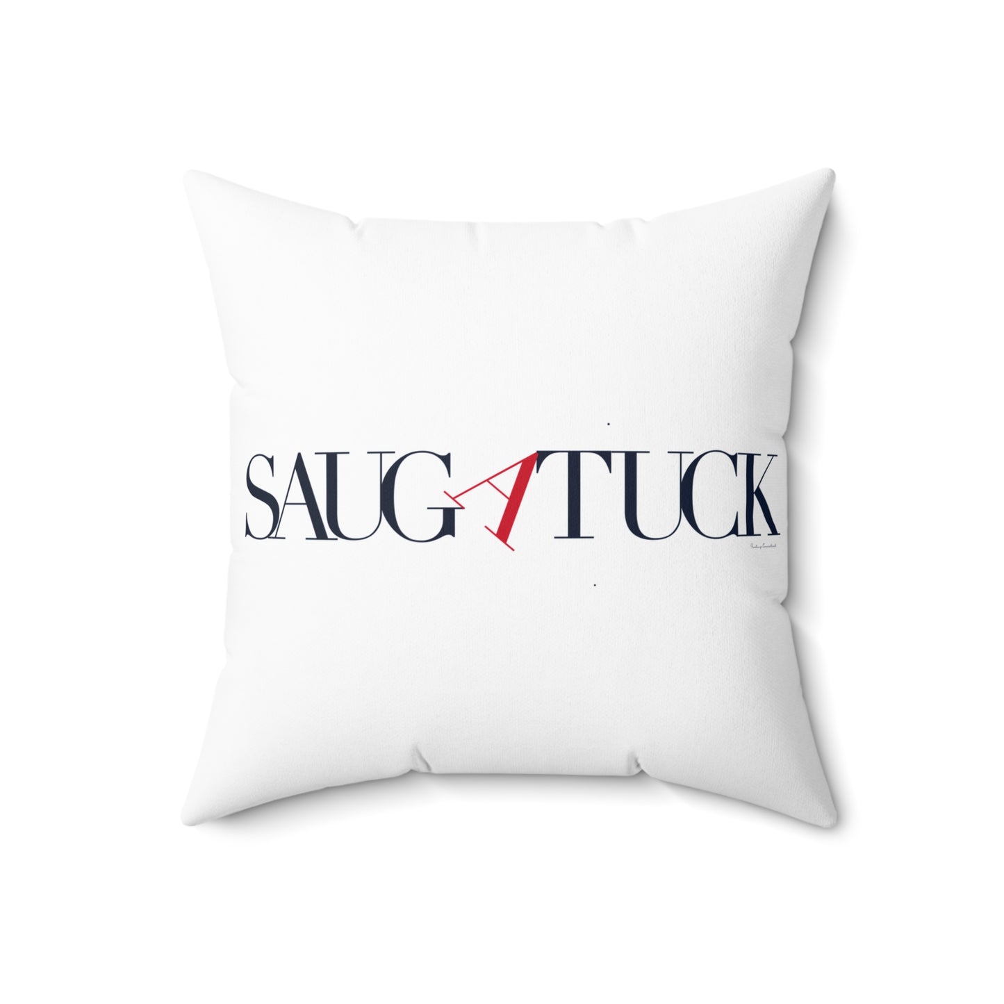 41 Tilt Saugatuck Spun Polyester Square Pillow
