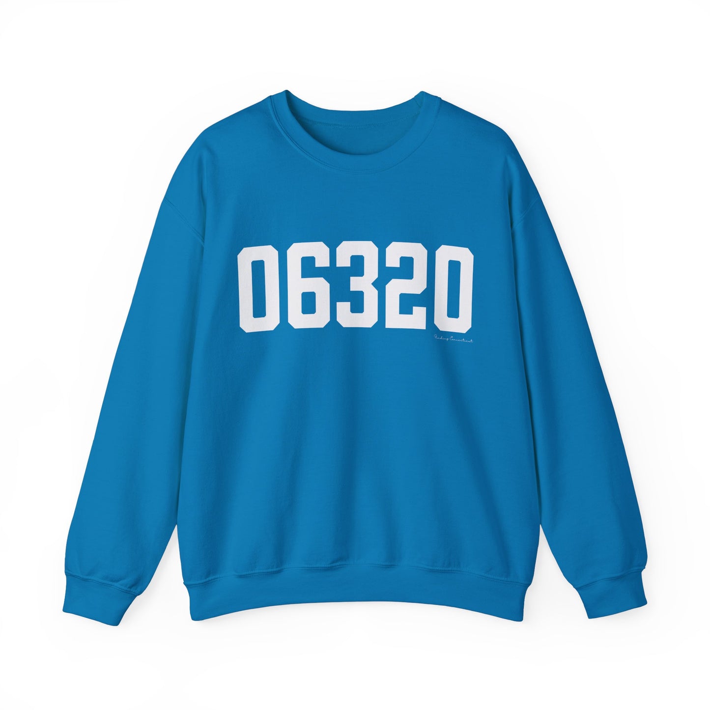 06320 - New London Connecticut Zip Code  Unisex Heavy Blend™ Crewneck Sweatshirt