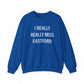 I Really Really Miss Eastford Unisex Heavy Blend™ Crewneck Sweatshirt