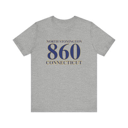 North Stonington 860 Connecticut Unisex Jersey Short Sleeve T-Shirt