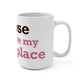 Goose Shows Are My Happy Place - Pink & Espresso Mug 15oz