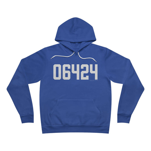 06464 East Hampton CT Zip Code Unisex Sponge Fleece Pullover Hoodie