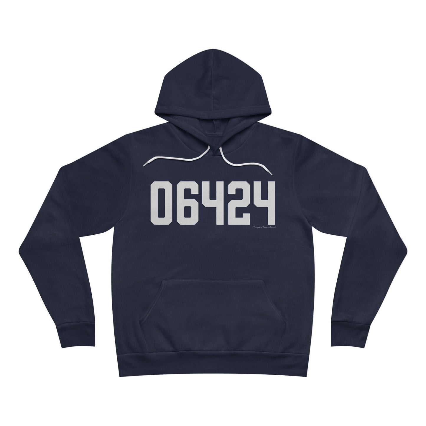 06464 East Hampton CT Zip Code Unisex Sponge Fleece Pullover Hoodie