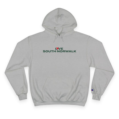 Love South Norwalk Champion Hoodie