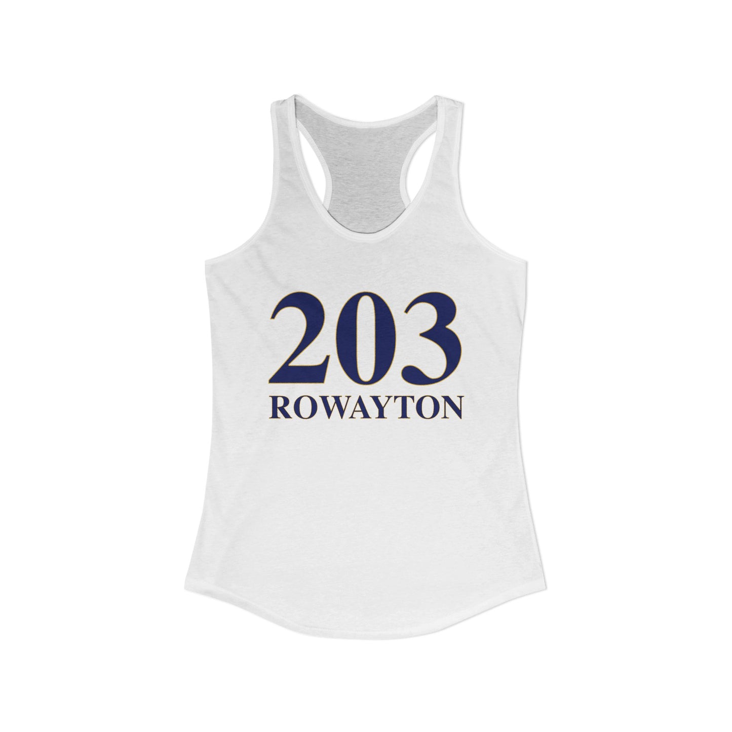 203 Rowayton Women's Ideal Racerback Tank Top