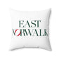 41 Tilt East Norwalk Spun Polyester Square Pillow