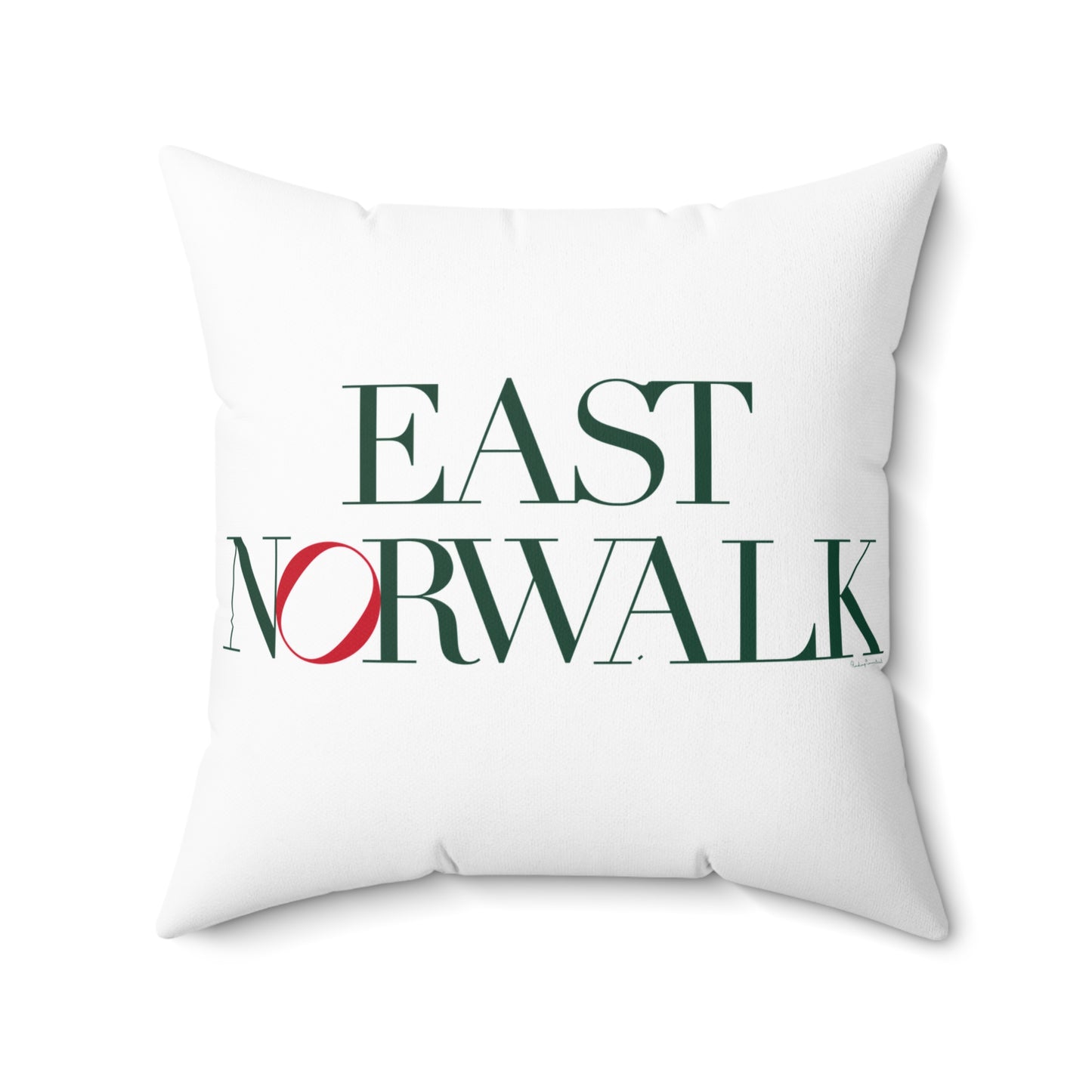 41 Tilt East Norwalk Spun Polyester Square Pillow