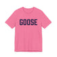 Goose Zip Code Blue & Purple Unisex Jersey Short Sleeve T-Shirt