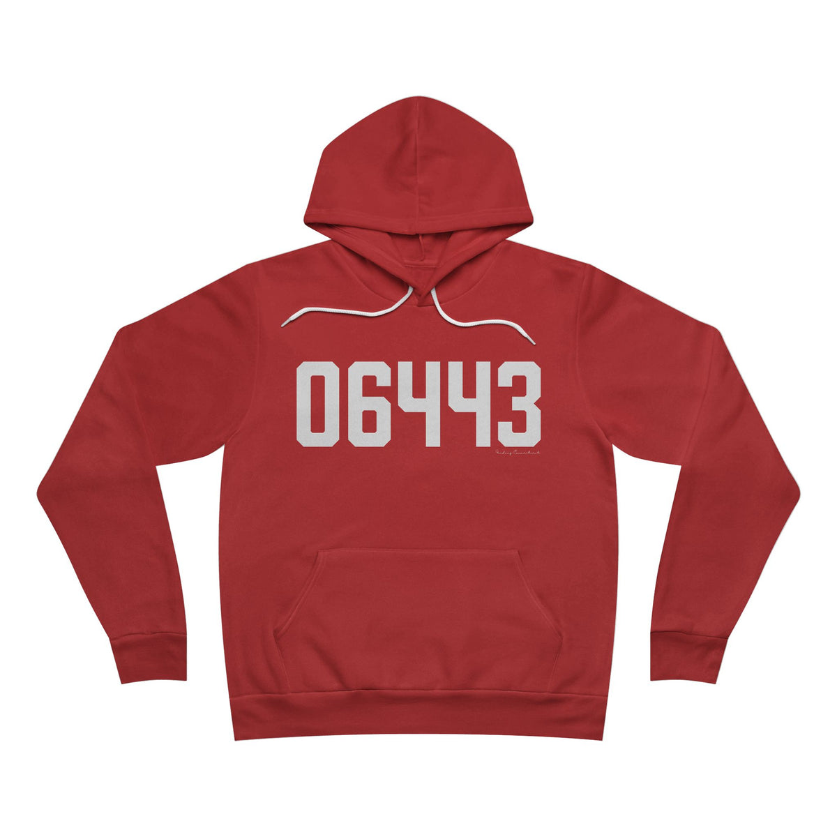 06443 Madison CT Zip Code Unisex Sponge Fleece Pullover Hoodie