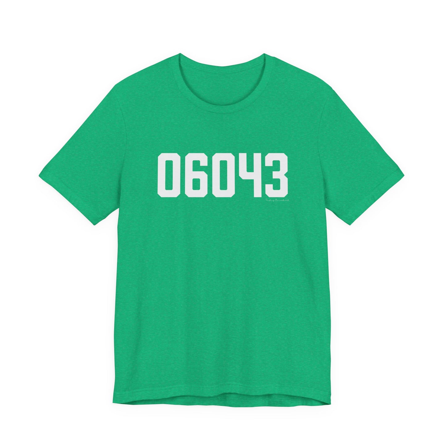 06043 Bolton CT Zip Code Unisex Jersey Short Sleeve T-Shirt