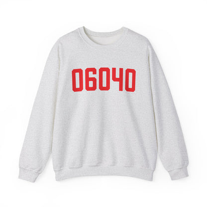 06040 Manchester Connecticut Zip Code Heavy Blend™ Crewneck Sweatshirt