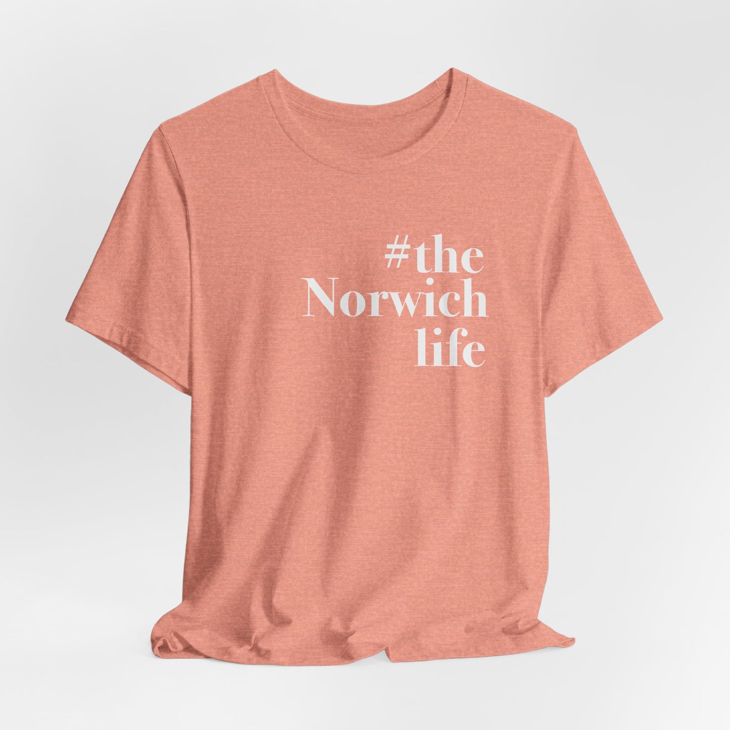 #thenorwichlife Unisex Jersey Short Sleeve Tee