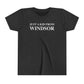 Just a kid from Windsor Youth Short Sleeve T-Shirt