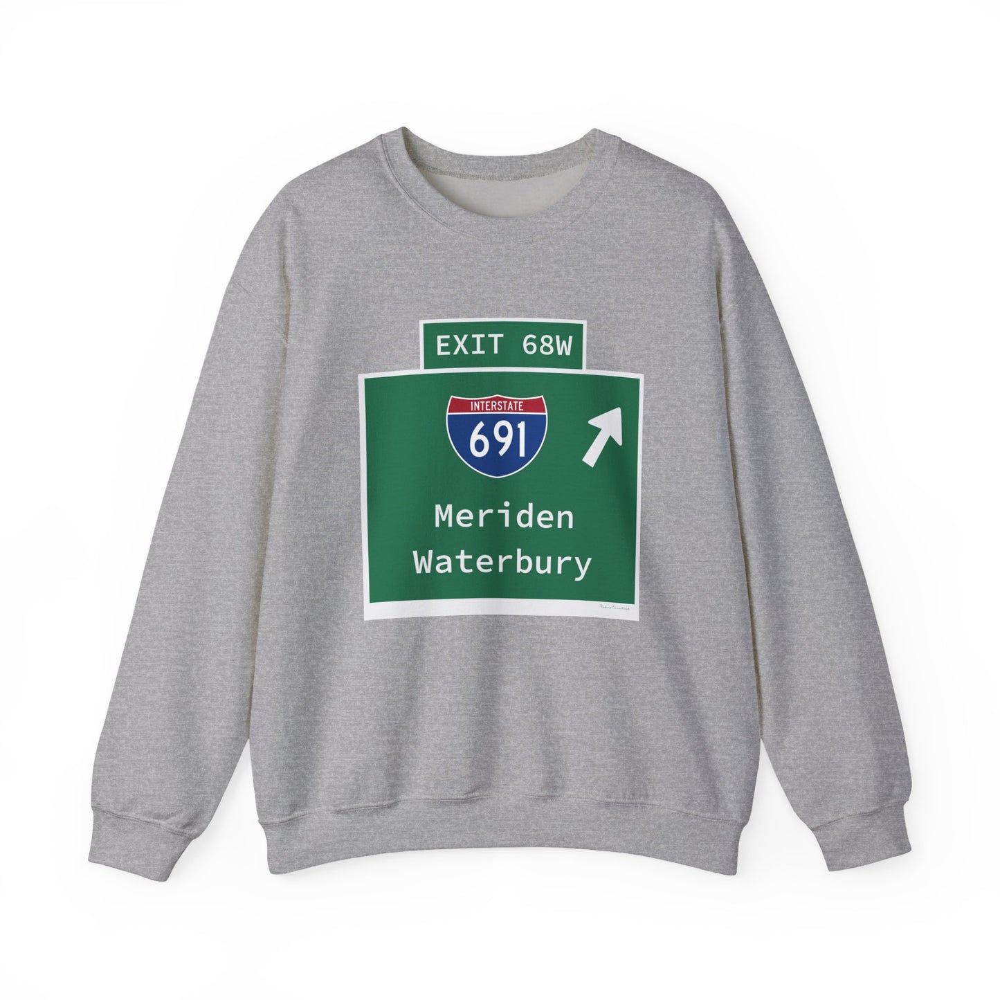 Vintage WCP Exit 68W Unisex Heavy Blend™ Crewneck Sweatshirt