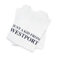 Just a kid from Westport Unisex Jersey Short Sleeve T-Shirt