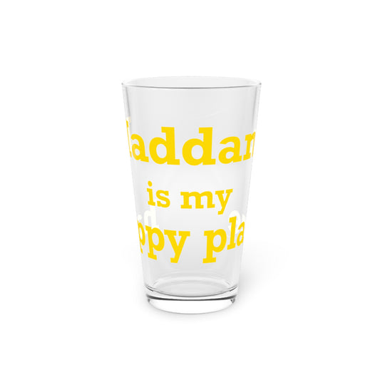Haddam is My Happy Place Pint Glass, 16oz