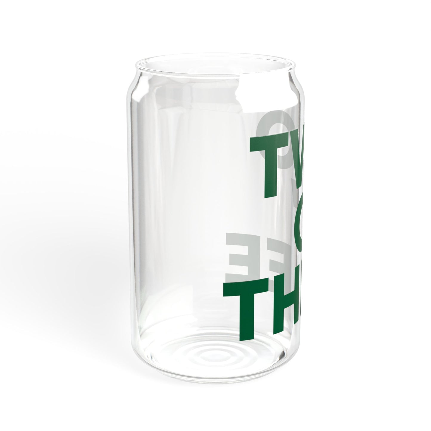 Two O’ Three Sipper Glass, 16oz Lucky Green – St. Patrick’s Day