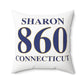 Sharon 860 Connecticut Polyester Square Pillow