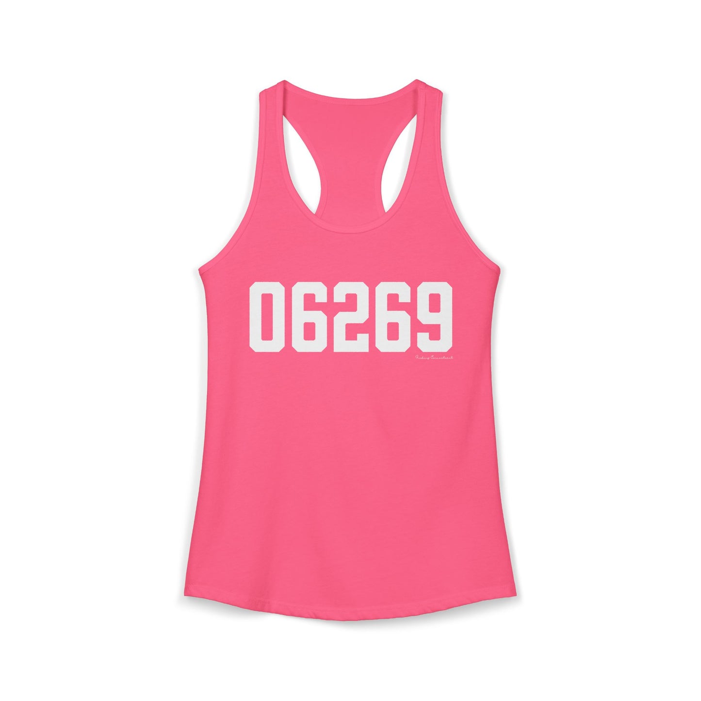 06269 Storrs CT Zip Code Women's Ideal Racerback Tank Top