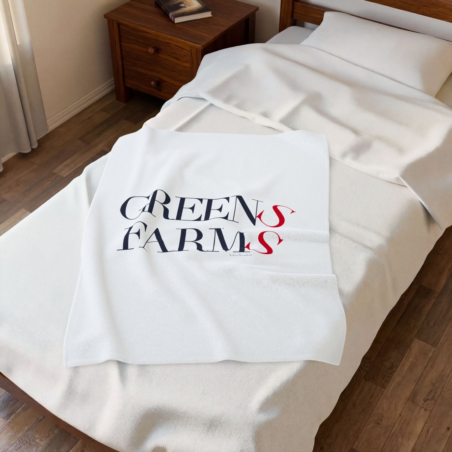 41 Tilt Greens Farms Velveteen Plush Blanket