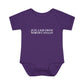 Just a kid from North Canaan Infant Baby Rib Bodysuit