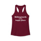 Killingworth is My Happy Place Women's Ideal Racerback Tank Top