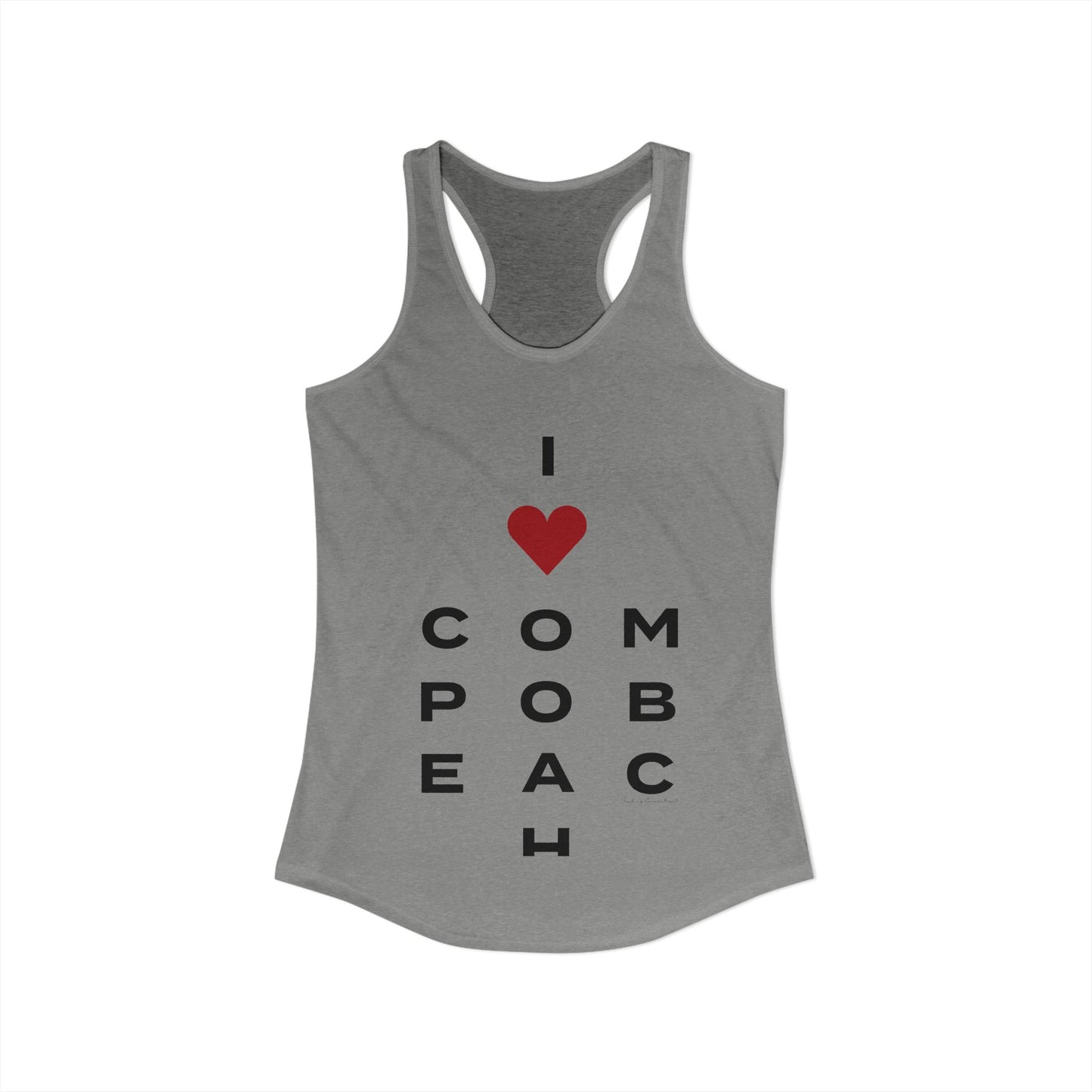 Compo Beach Vision Women's Ideal Racerback Tank Top
