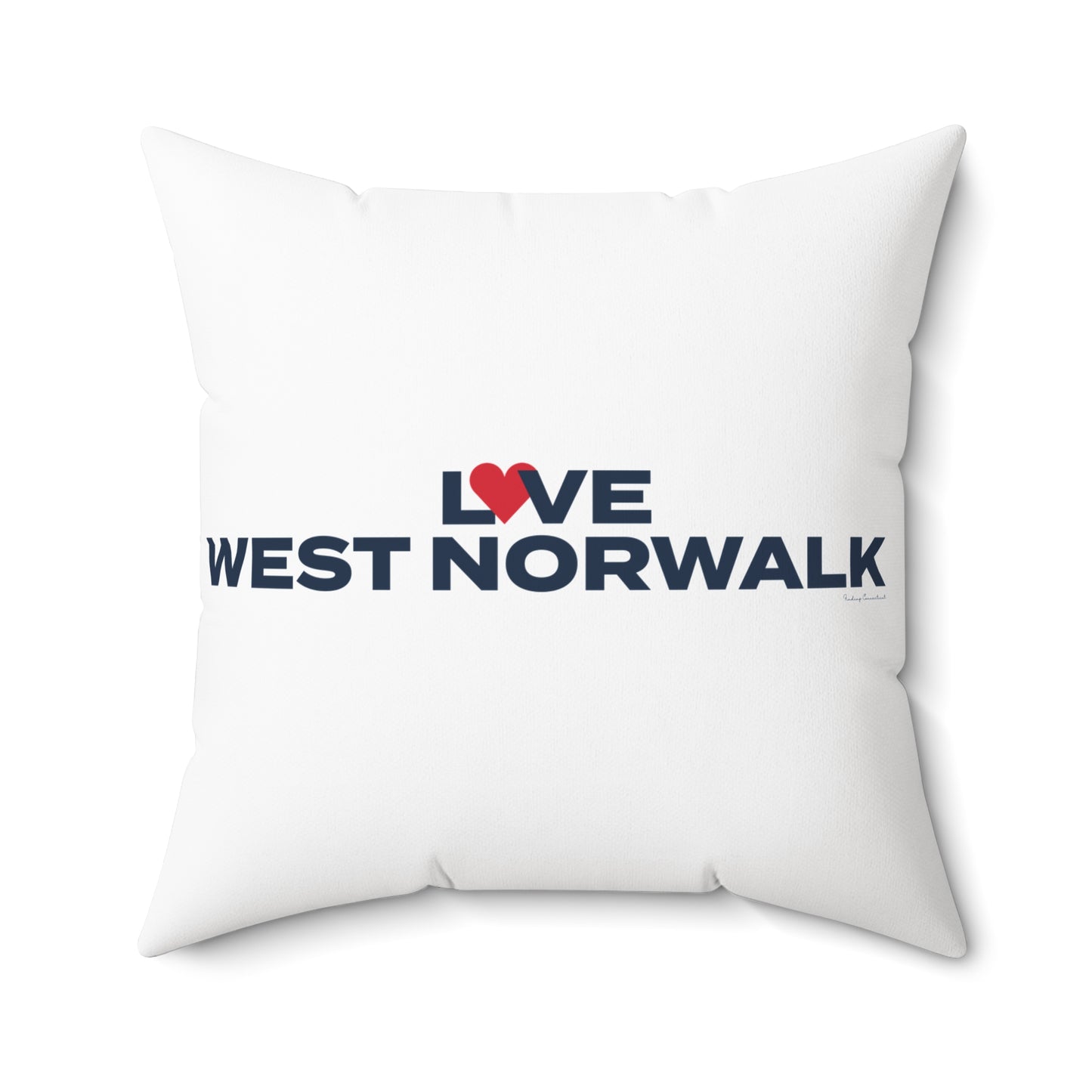Love West Norwalk Spun Polyester Square Pillow