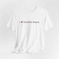 I Heart Fairfield Beach. Unisex Jersey Short Sleeve T-Shirt