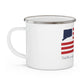 Wethersfield Connecticut Flag Enamel Camping Mug