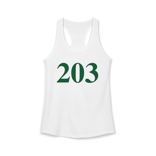 203 Women's Ideal Racerback Tank Lucky Green – St. Patrick’s Day