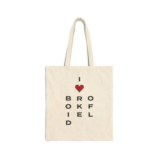 Brookfield Vision Cotton Canvas Tote Bag