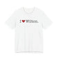 I Heart Wilton. Unisex Jersey Short Sleeve T-Shirt