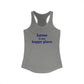 Lyme is My Happy Place Women's Ideal Racerback Tank Top