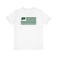 Plymouth Connecticut St. Patrick’s Day Flag Unisex Jersey Short Sleeve T-Shirt