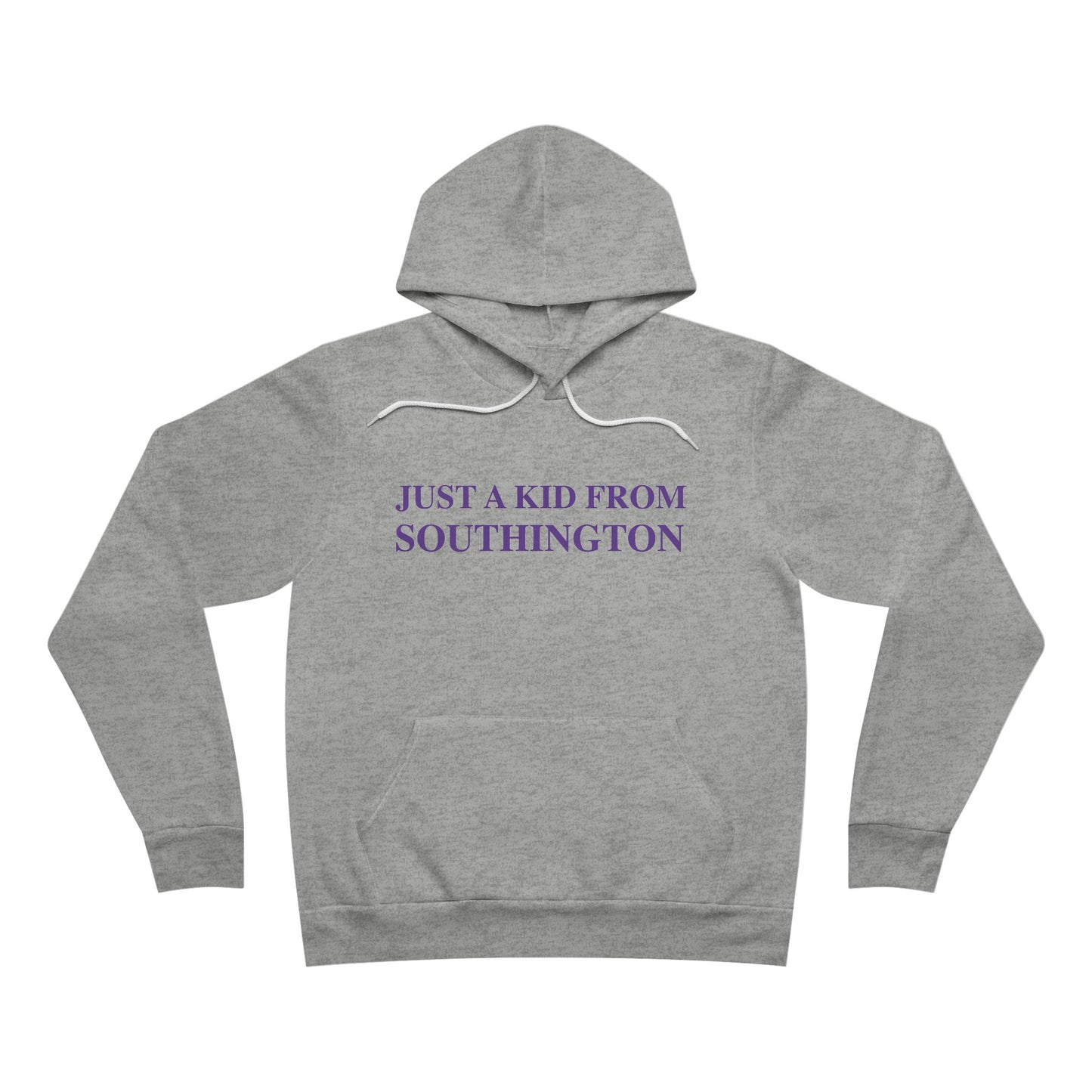 `Just a kid from Southington Unisex Sponge Fleece Pullover Hoodie