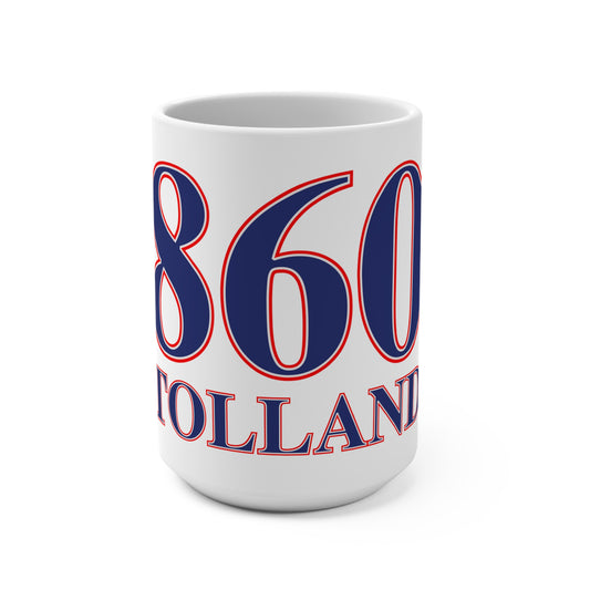 860 Tolland Red, White & Blue Mug 15oz