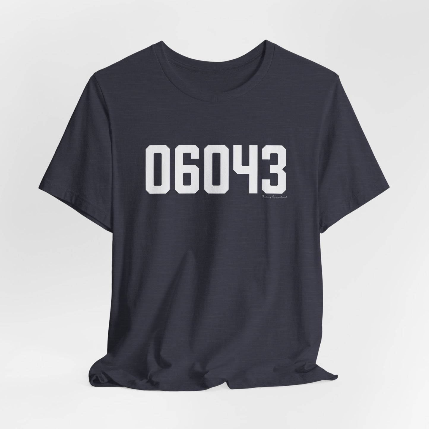 06043 Bolton CT Zip Code Unisex Jersey Short Sleeve T-Shirt