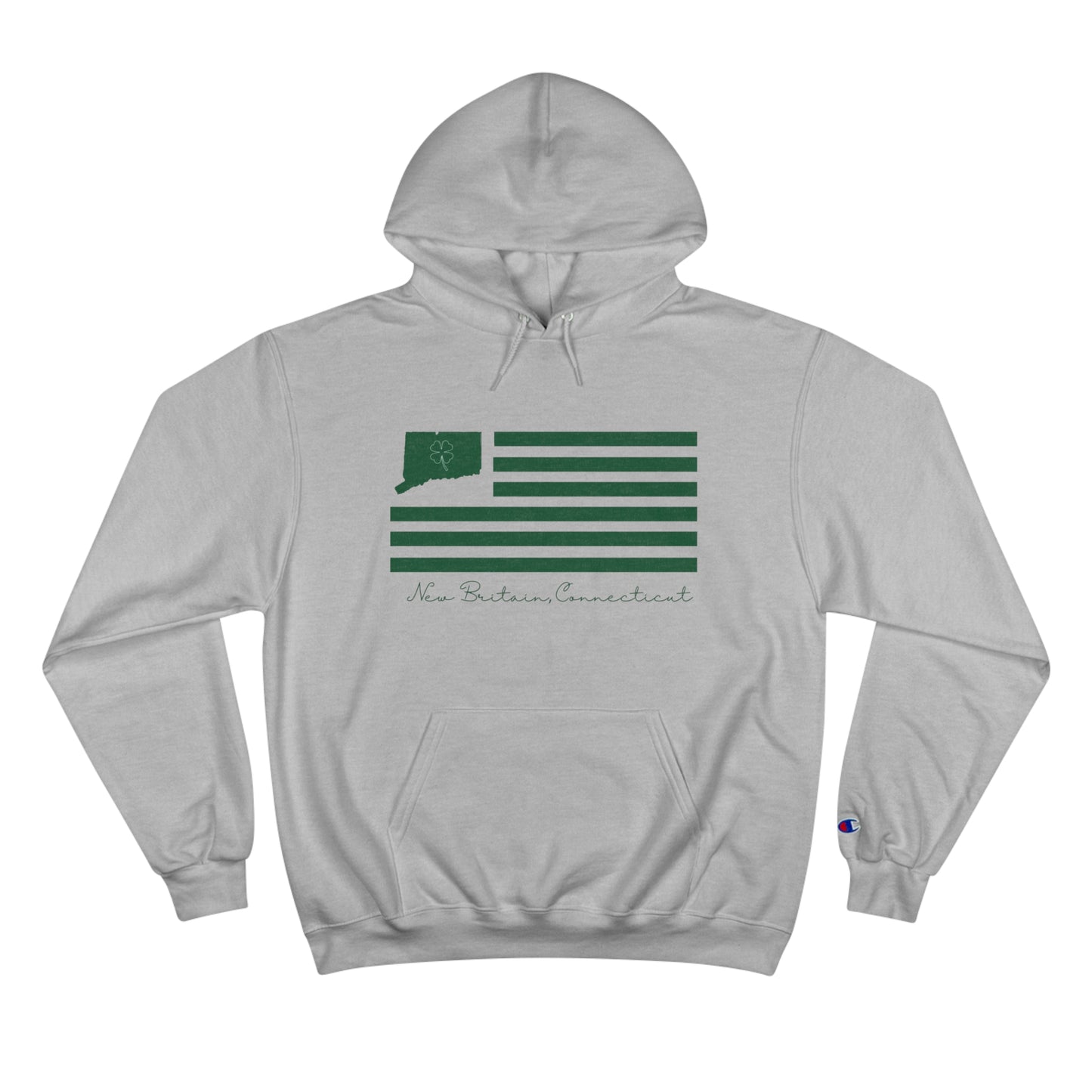 New Britain Connecticut St Patrick’s Day Flag Champion Hoodie