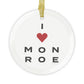 Monroe Vision Glass Ornaments