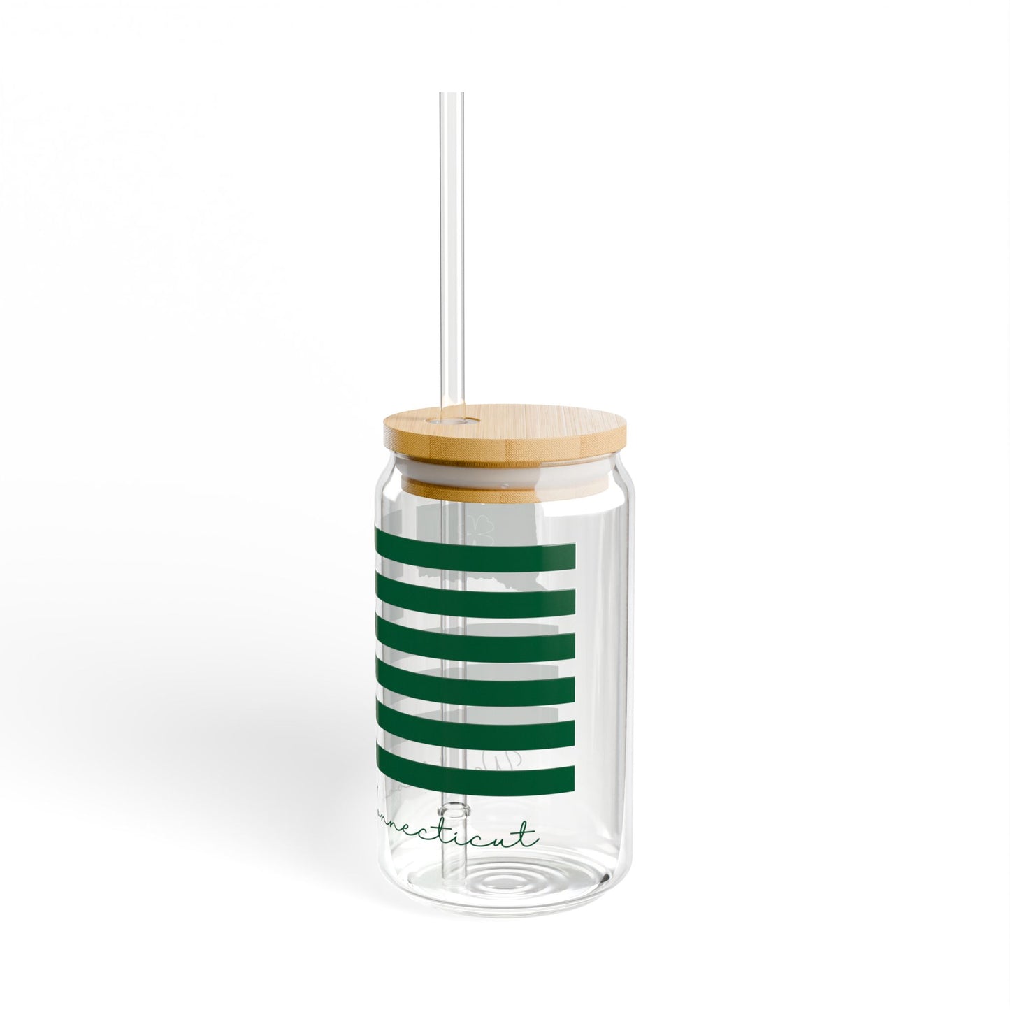 Westbrook Connecticut St. Patrick’s Day Flag Sipper Glass, 16oz