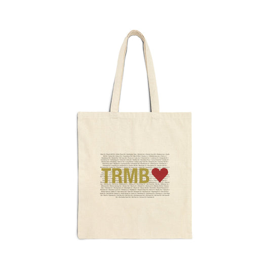 Trumbull Love Cotton Canvas Tote Bag