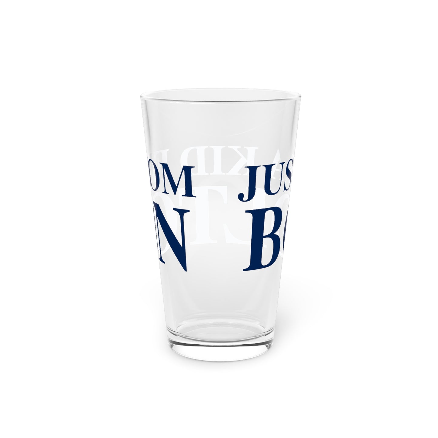 Just a kid from Bolton Pint Glass, 16oz